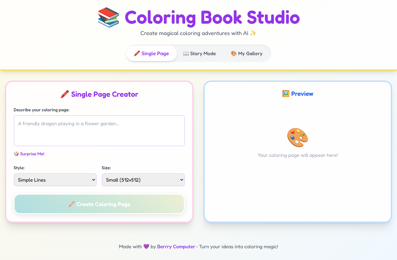 Magical Coloring Studio screenshot