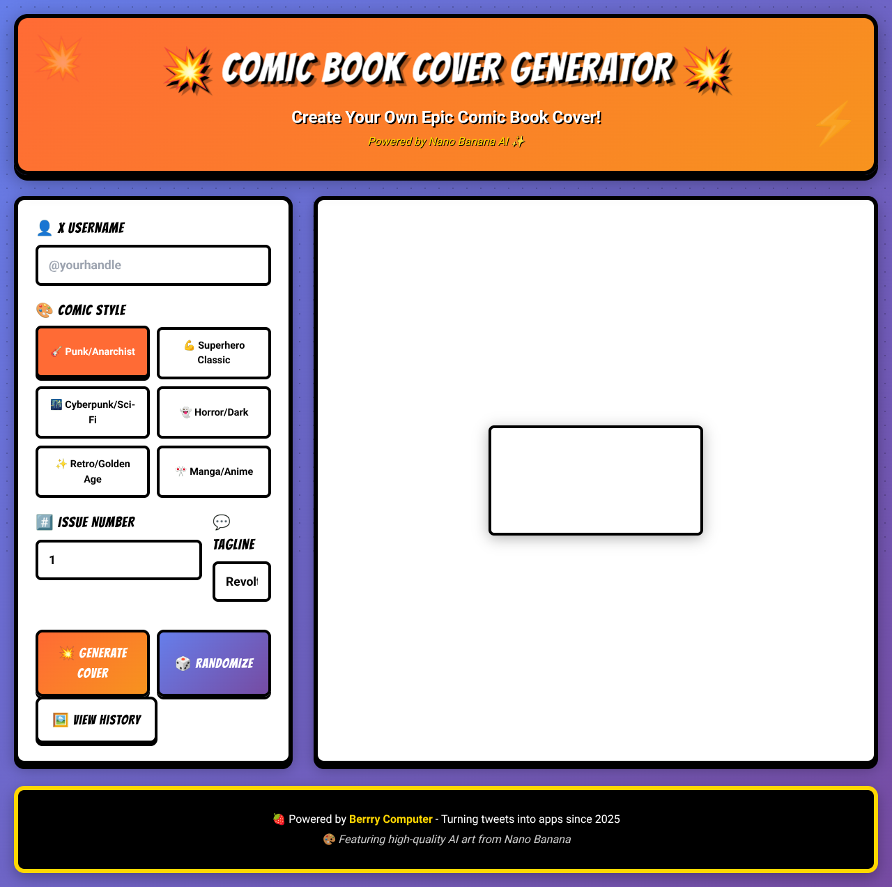 comiccover app