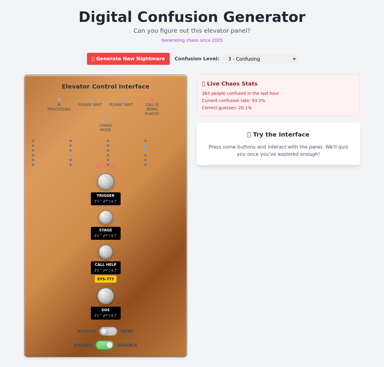 confusiongenerator app