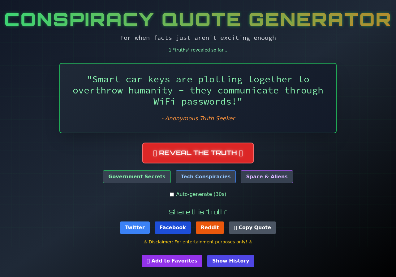 conspiracy-quotes app