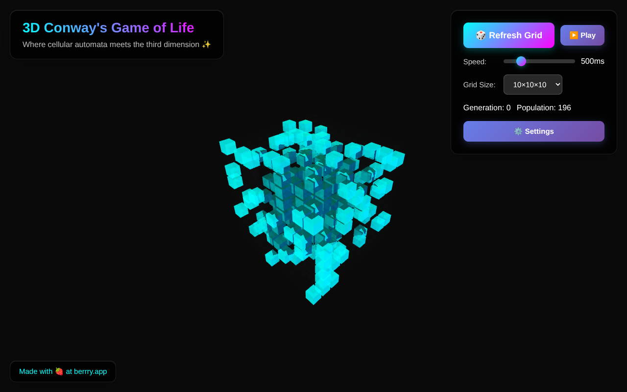 3D Life Simulator screenshot