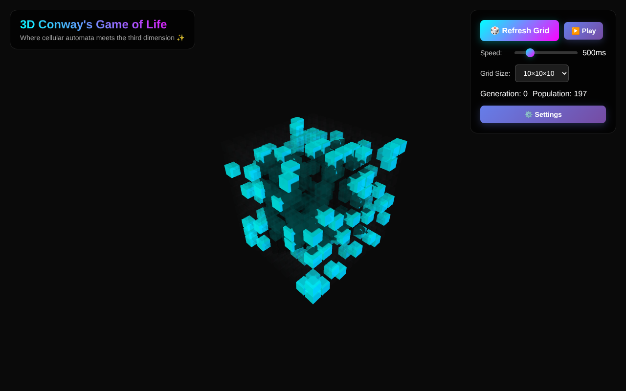 conway3d app