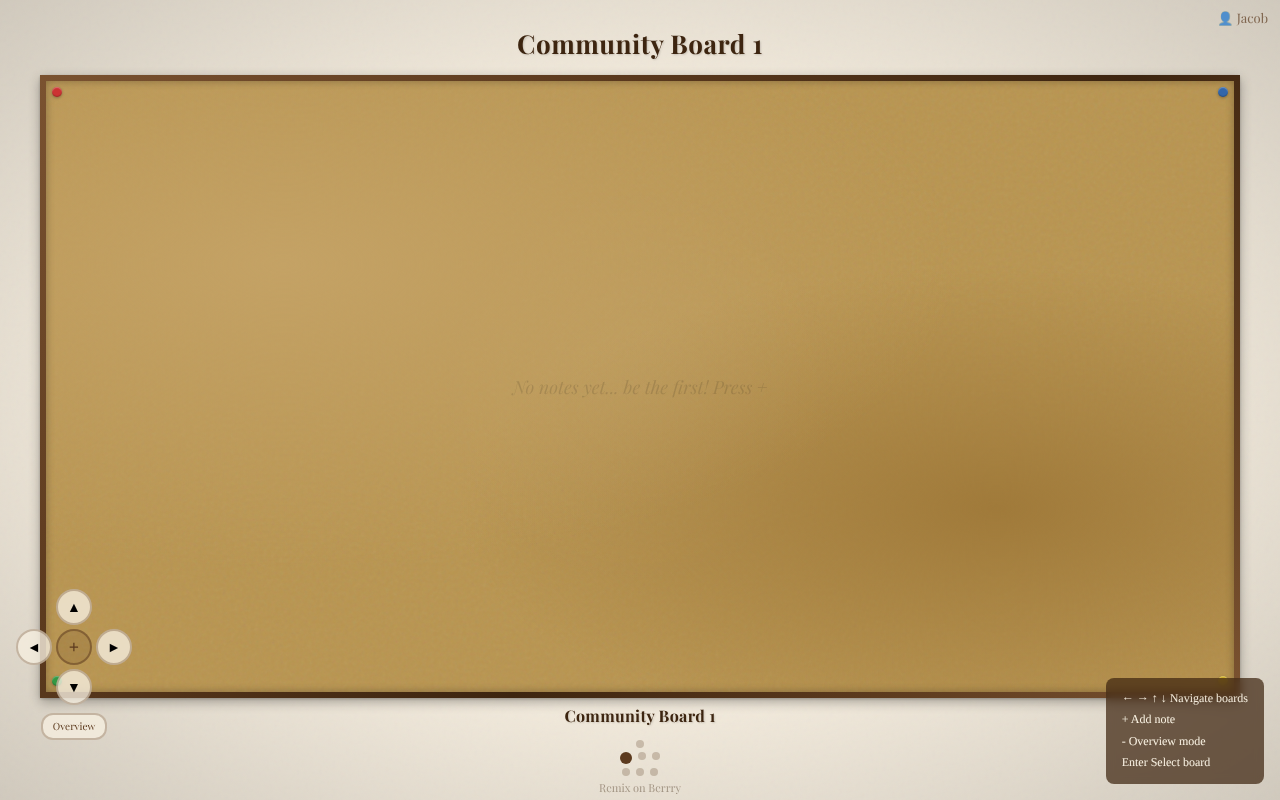 corkboard-wall app