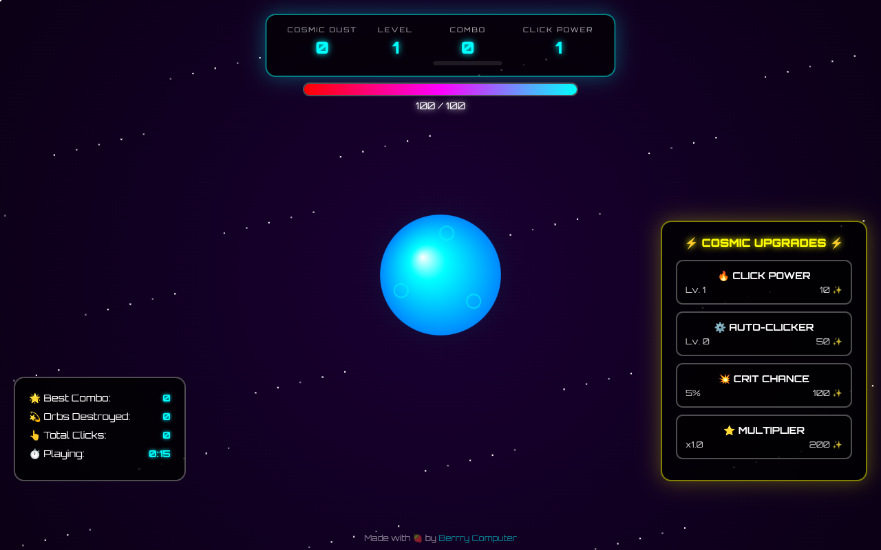 cosmicclicker app
