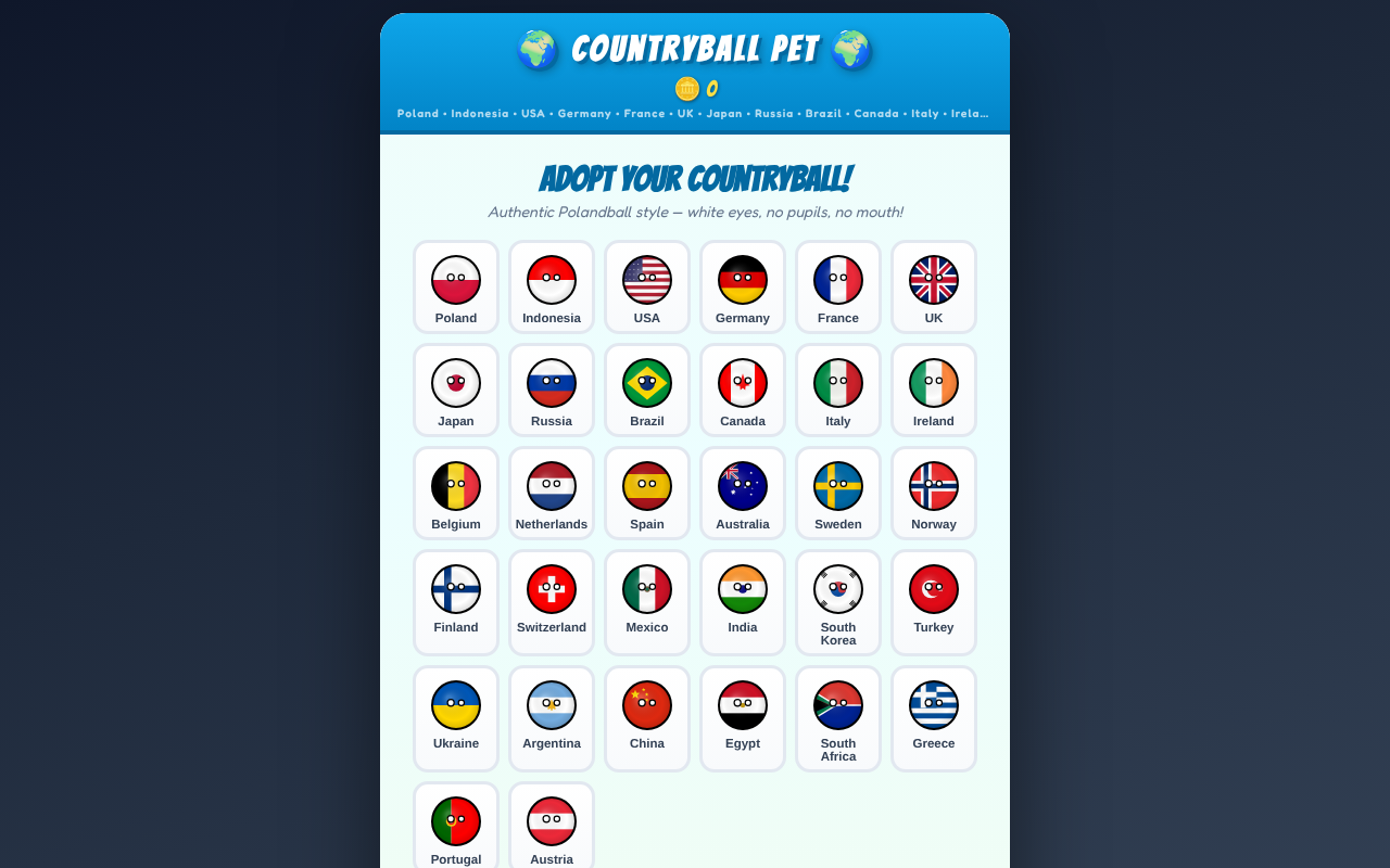 countryball-pet-flags app