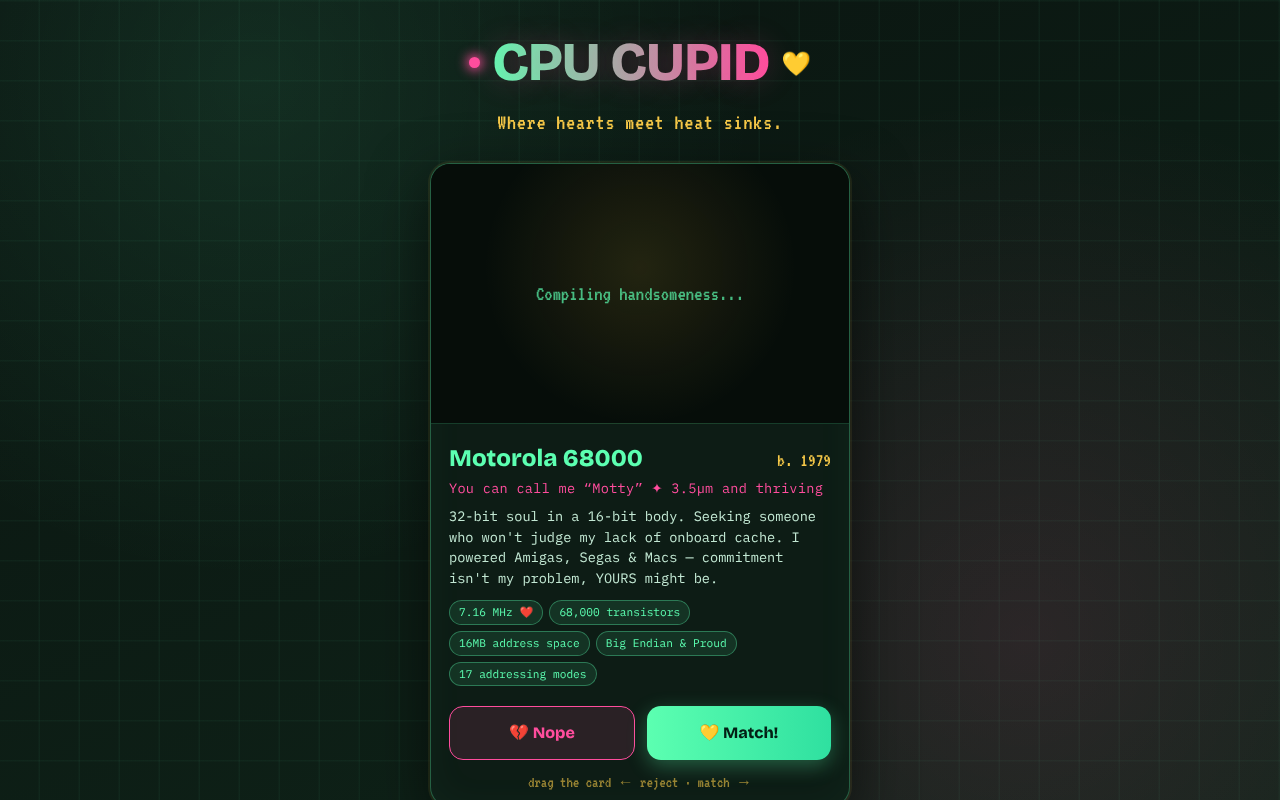 cpu-cupid-love app