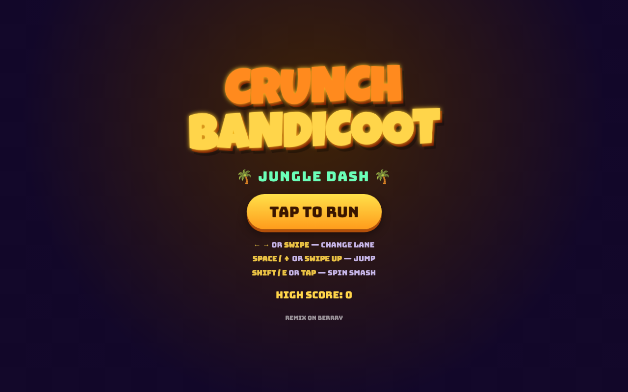 crash-bandicoot app