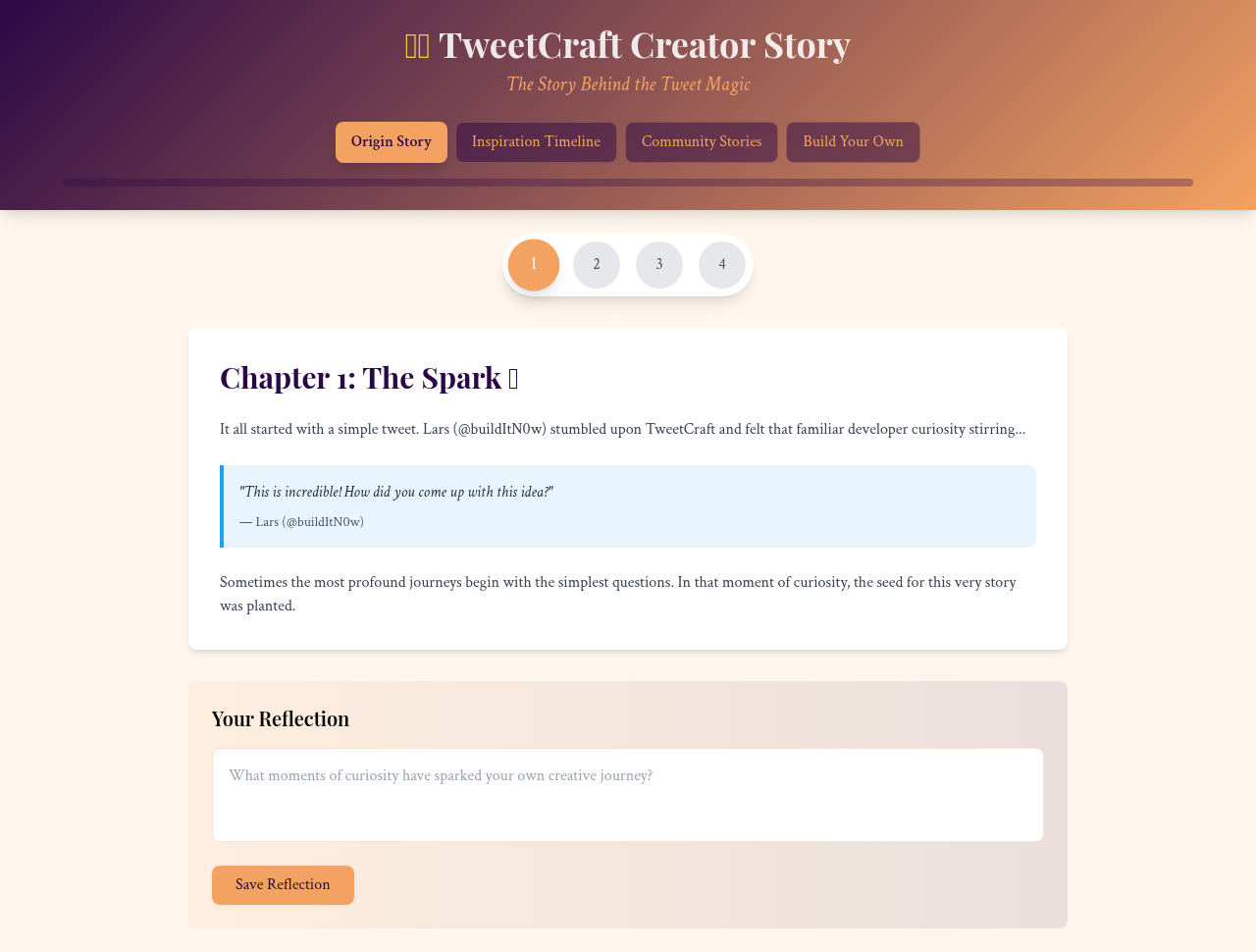 Creator Story Magic screenshot