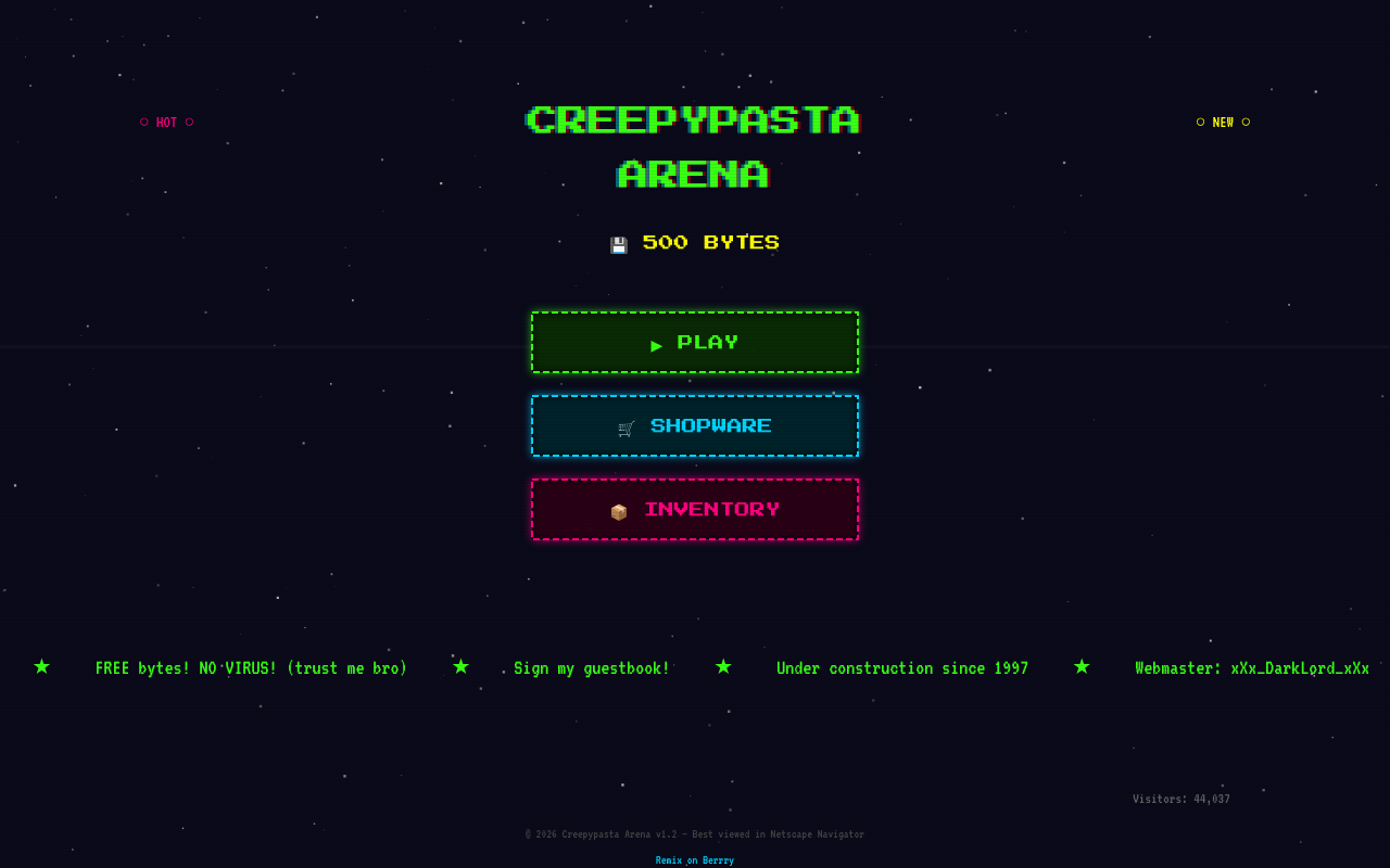 creepypasta-arena app