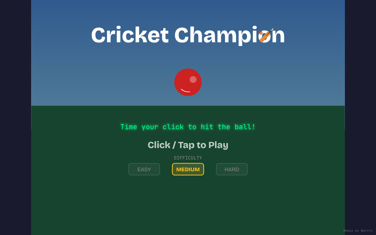 Cricket Champion screenshot