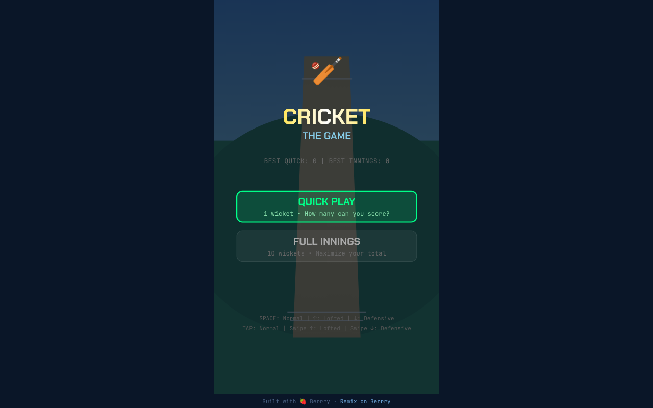 Cricket Crease screenshot