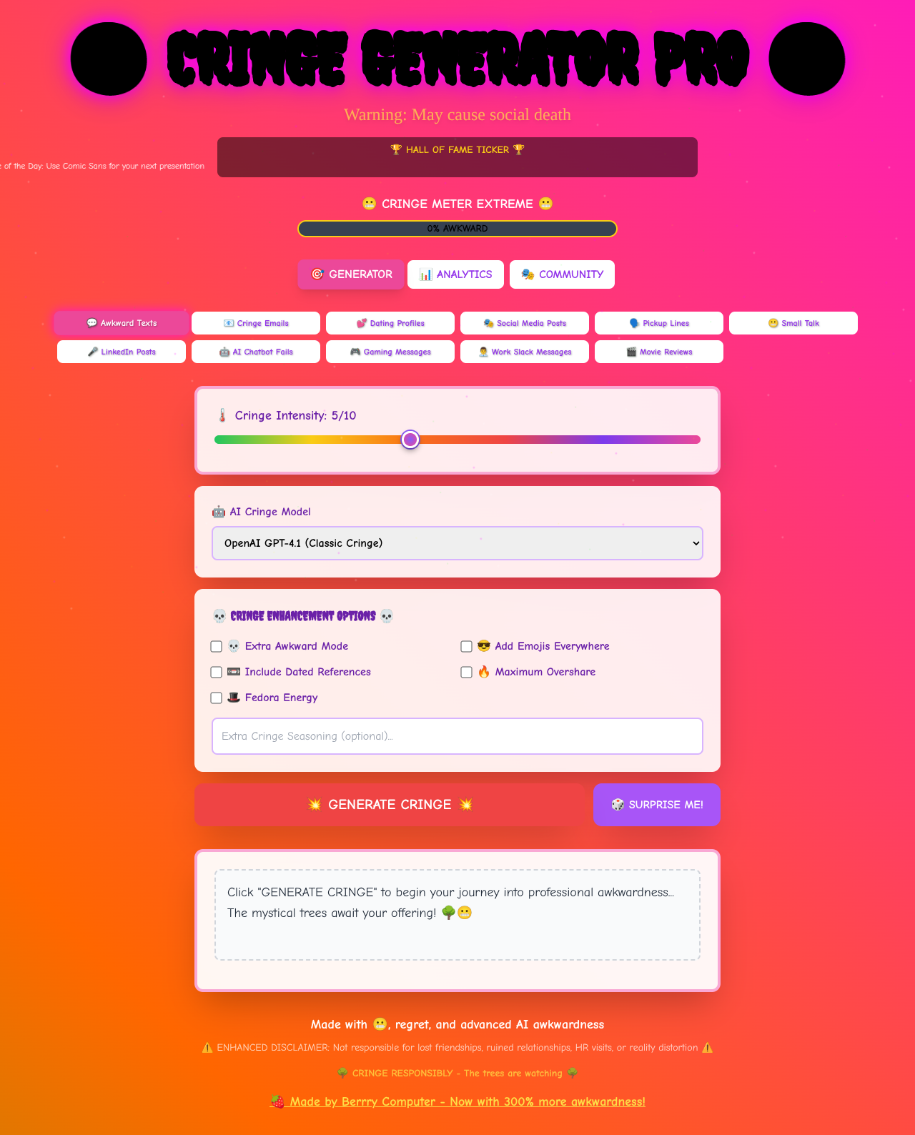 cringepro app