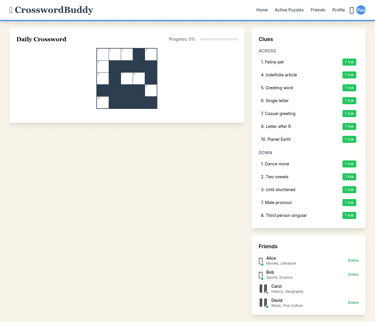 crosswordbuddy app