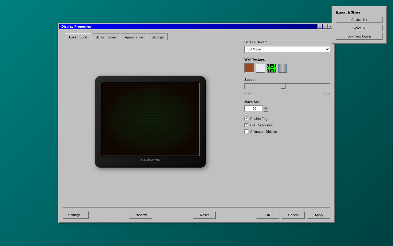 CRTscape Creator screenshot