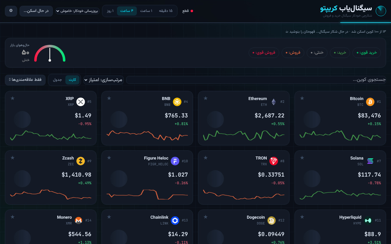 crypto-signal-hunter app