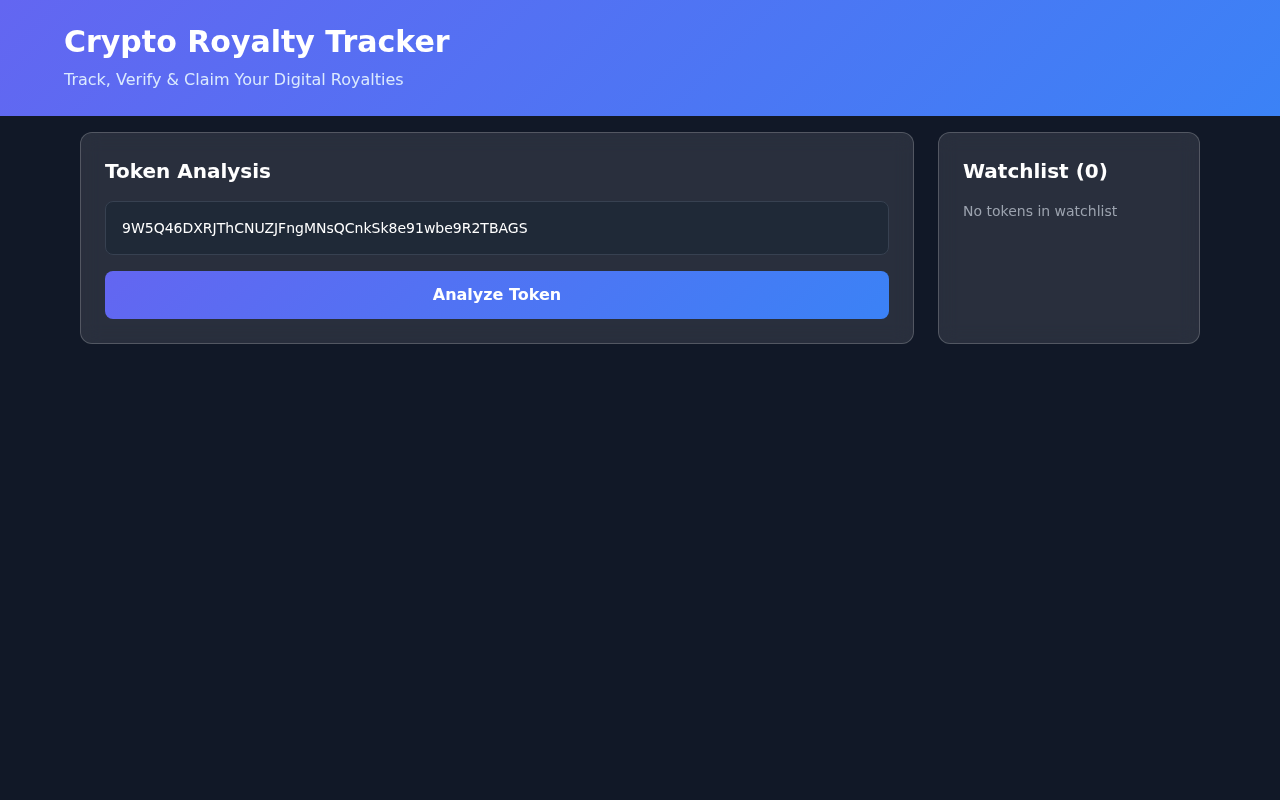 cryptoroyalty app
