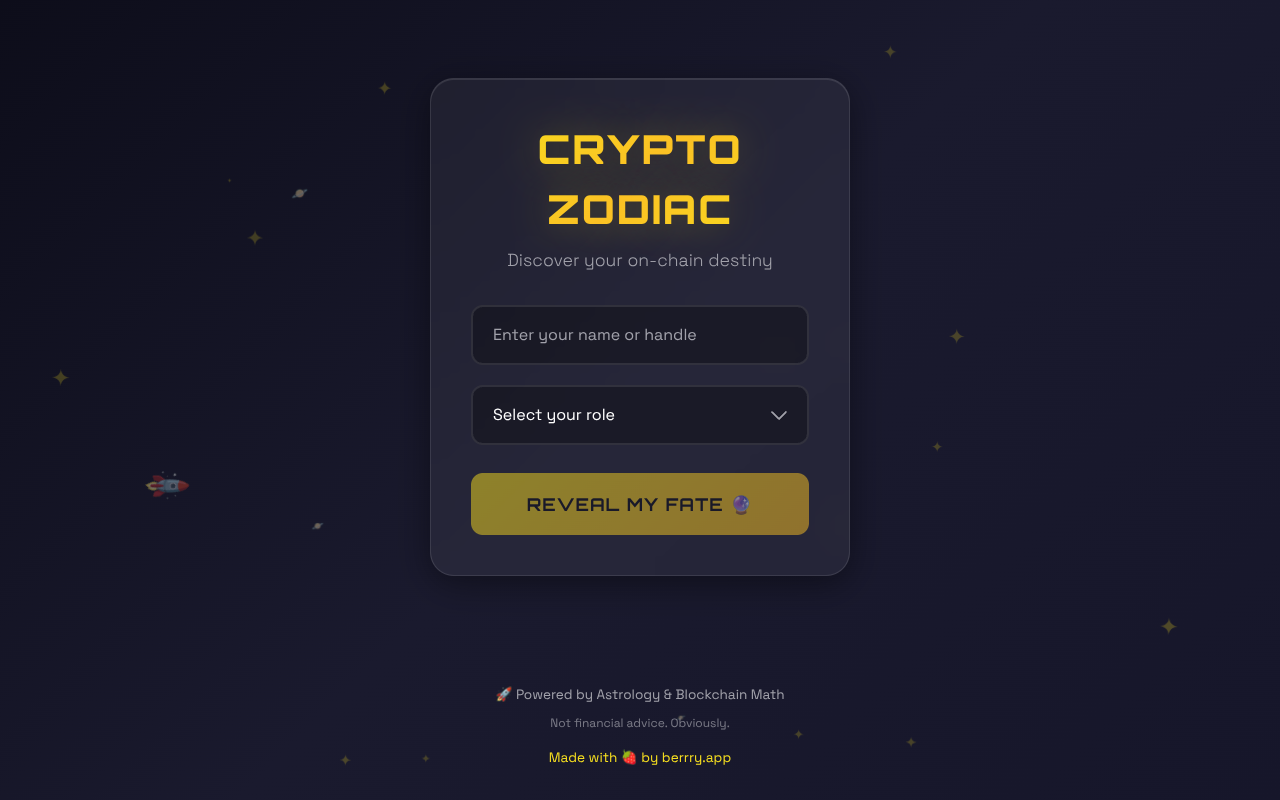 cryptozodiac app