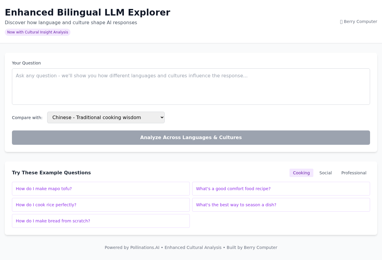 culturalllm app