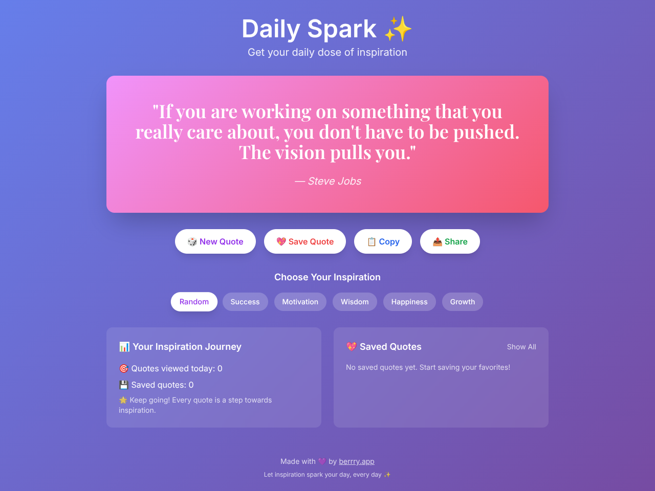 dailyspark app