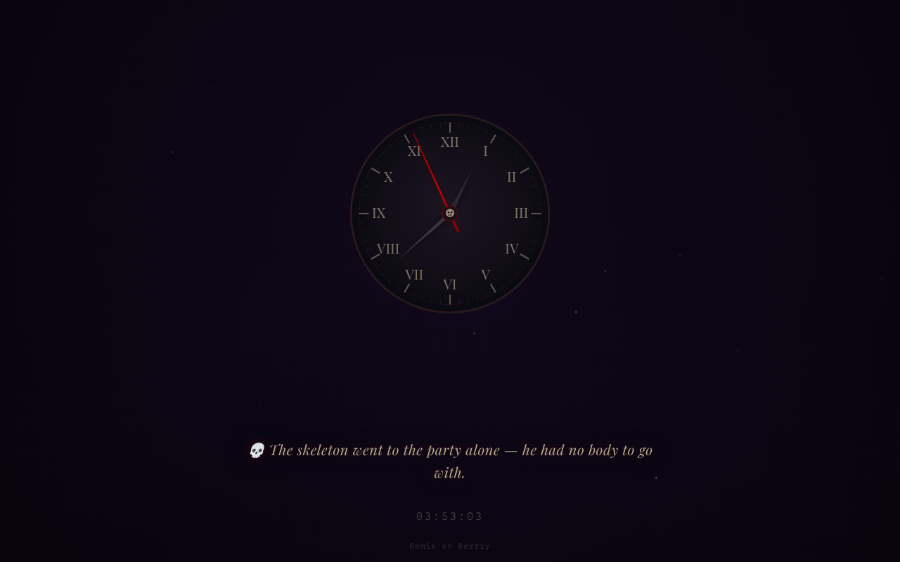 darkpunclock app