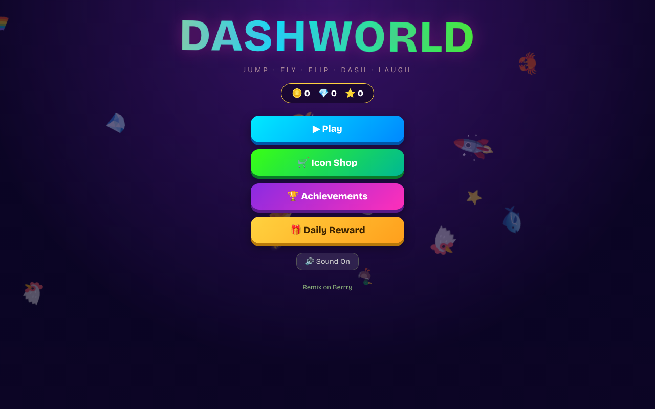 dashworld-rhythm-platformer-adventure app