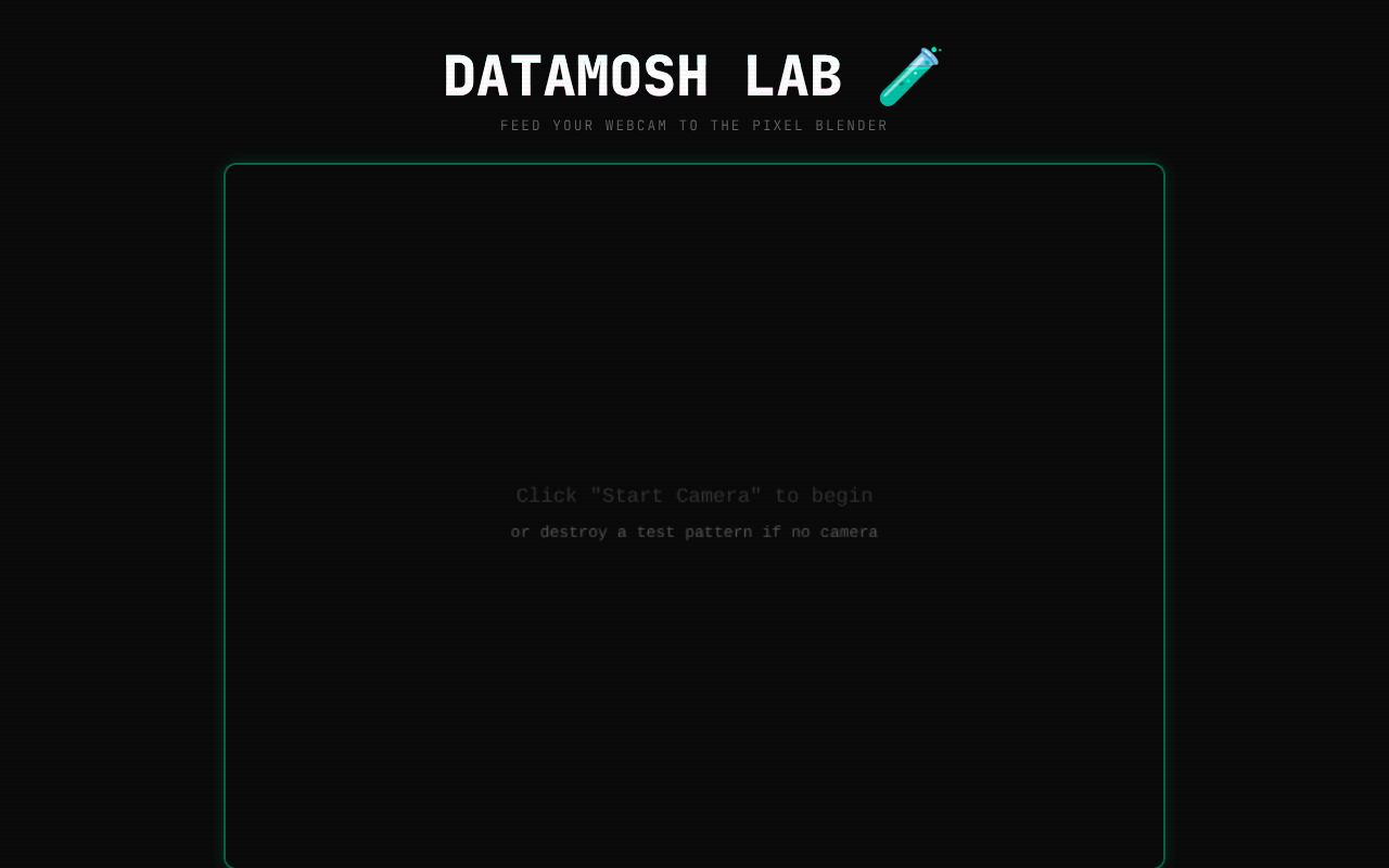 datamoshlab app