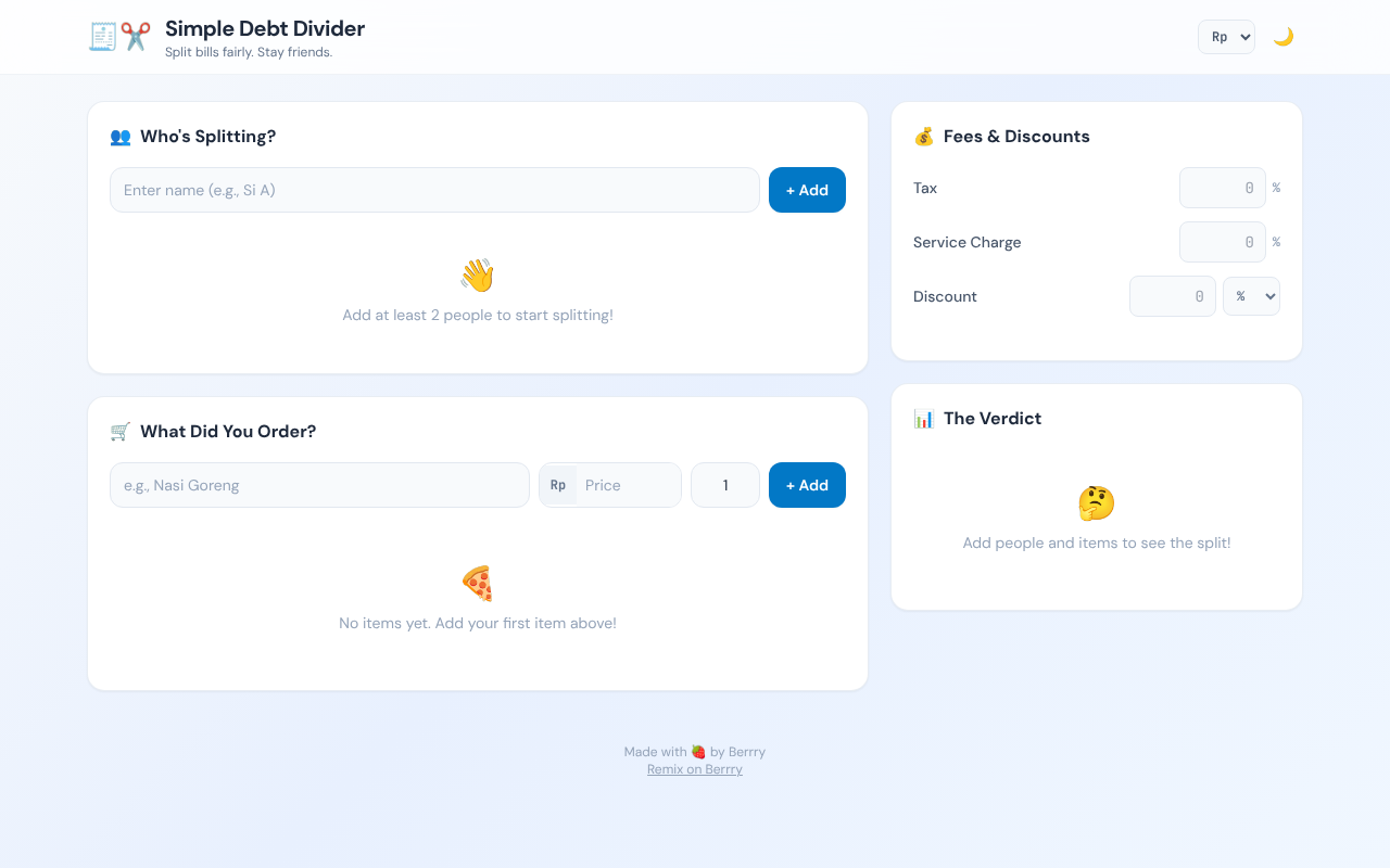 debtdivider app
