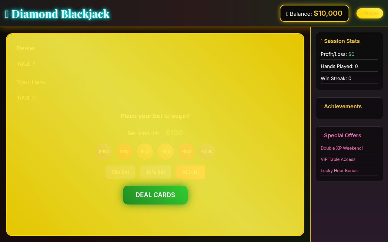diamondblackjack app