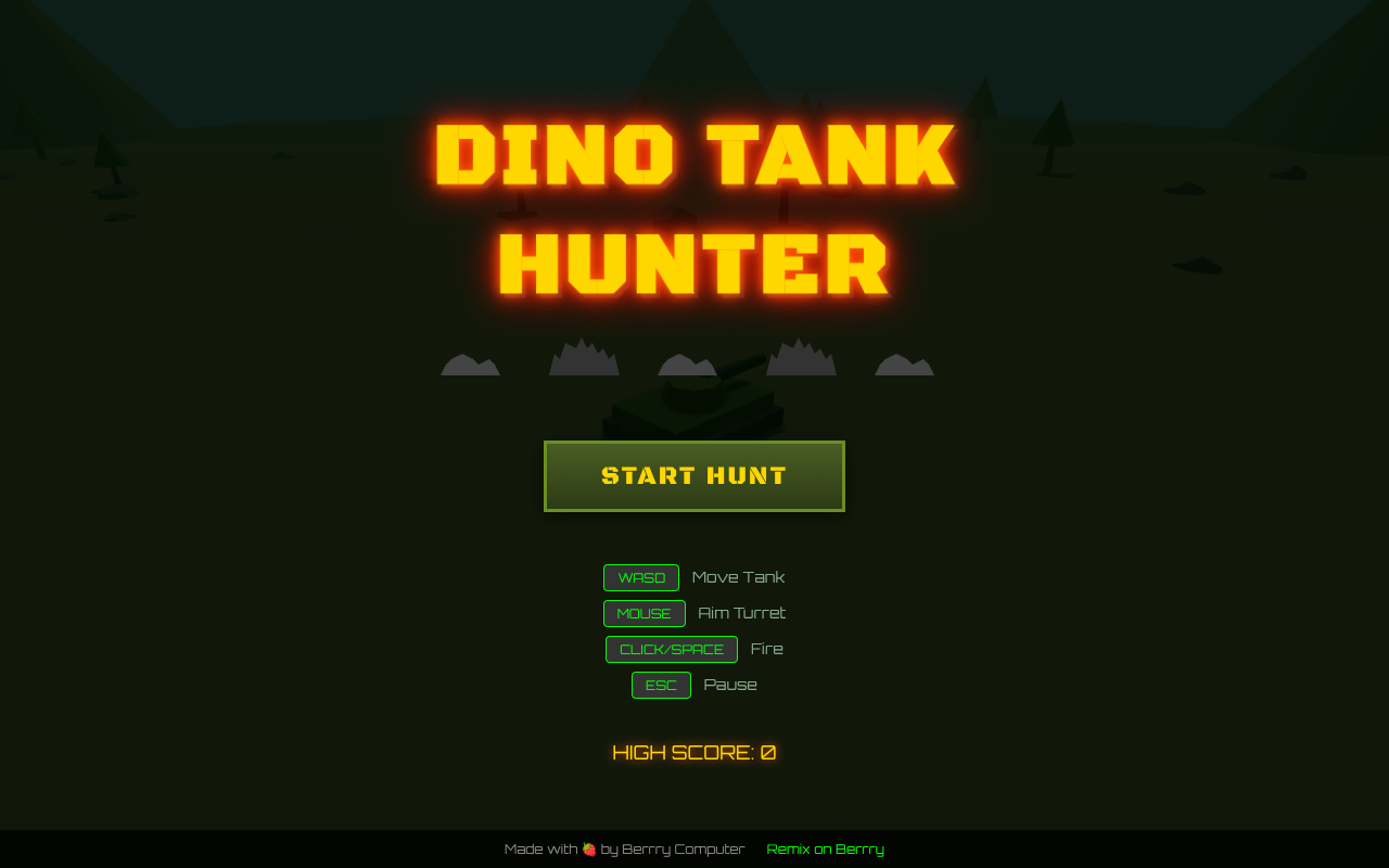 dinotankhunter app