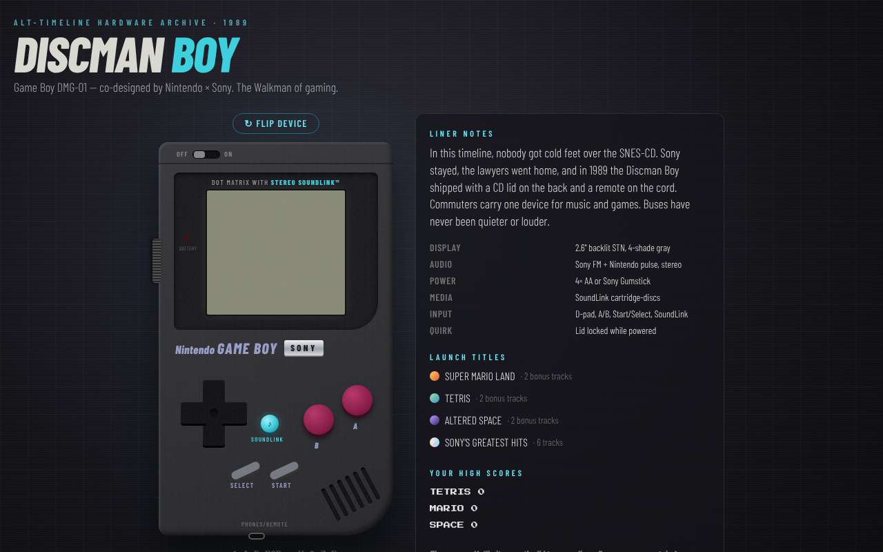 discman-boy-simulator app