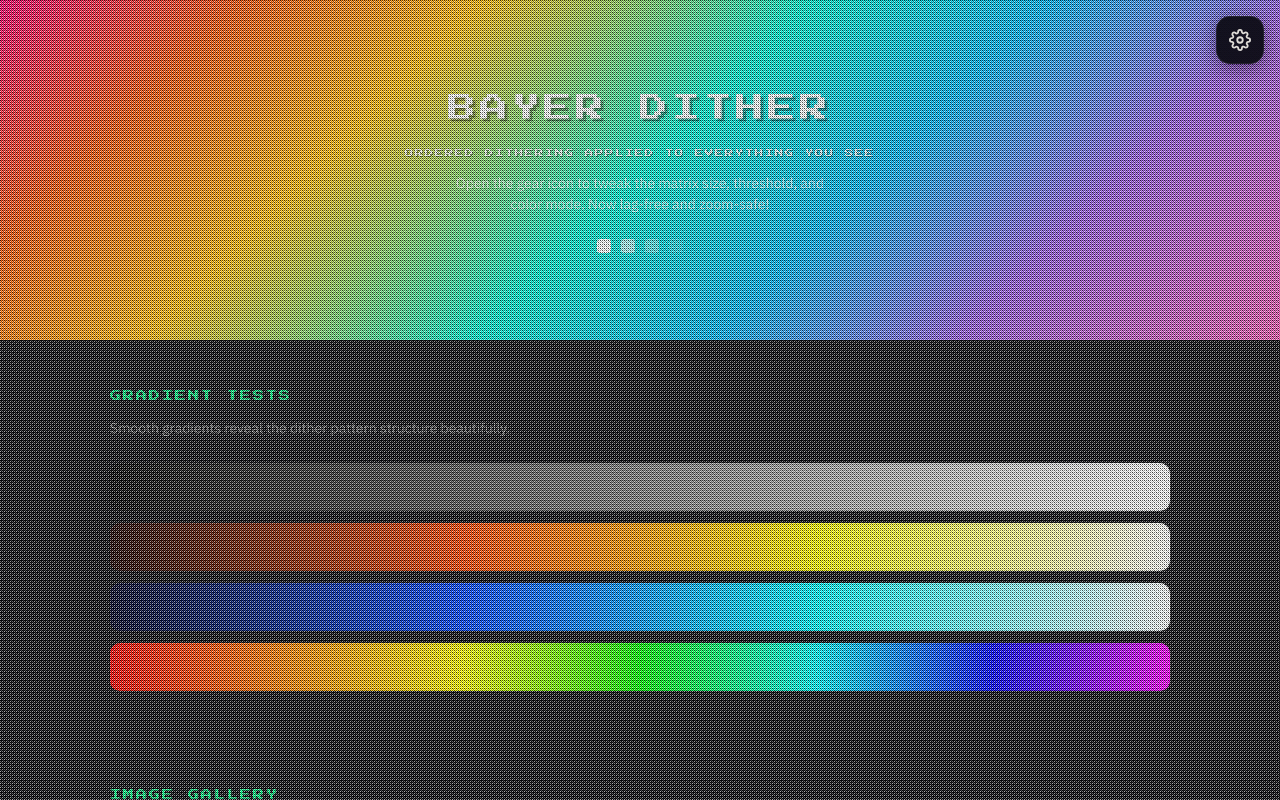 Dither Dreams screenshot