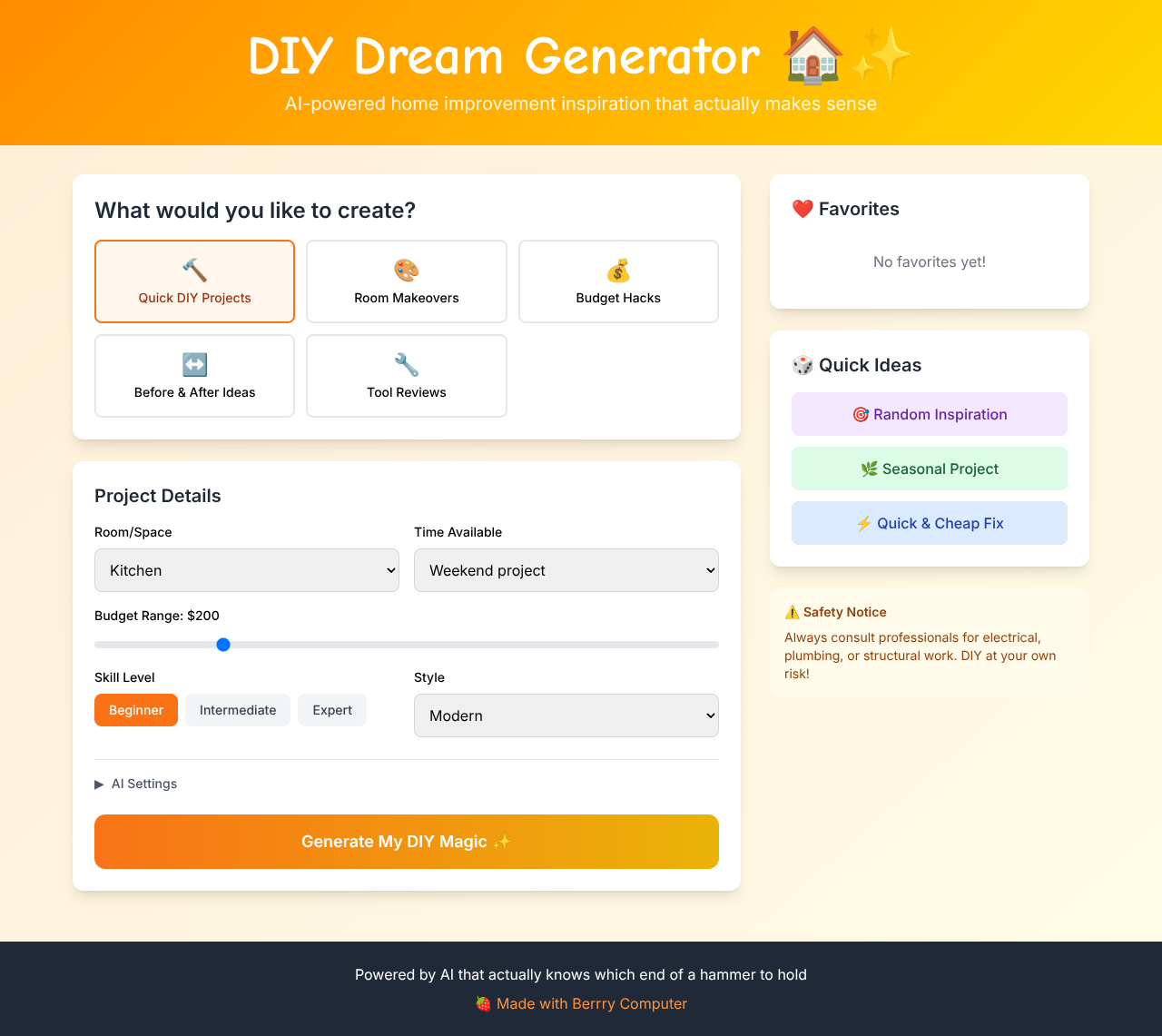 diydream app