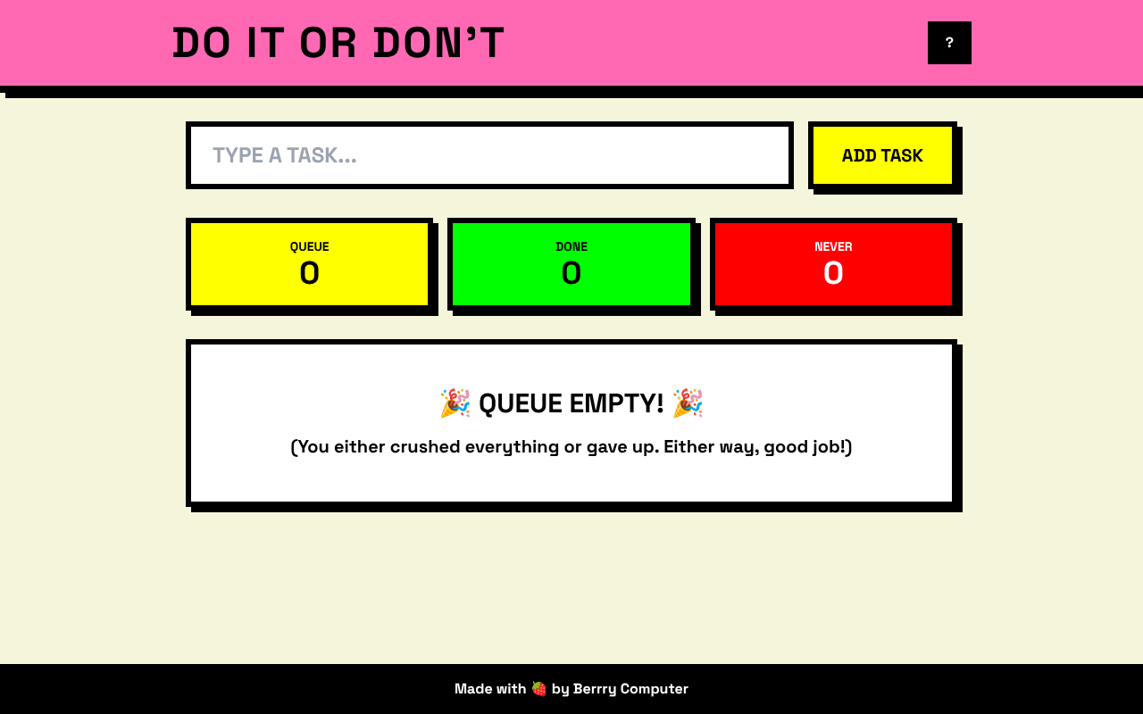 doitordont app