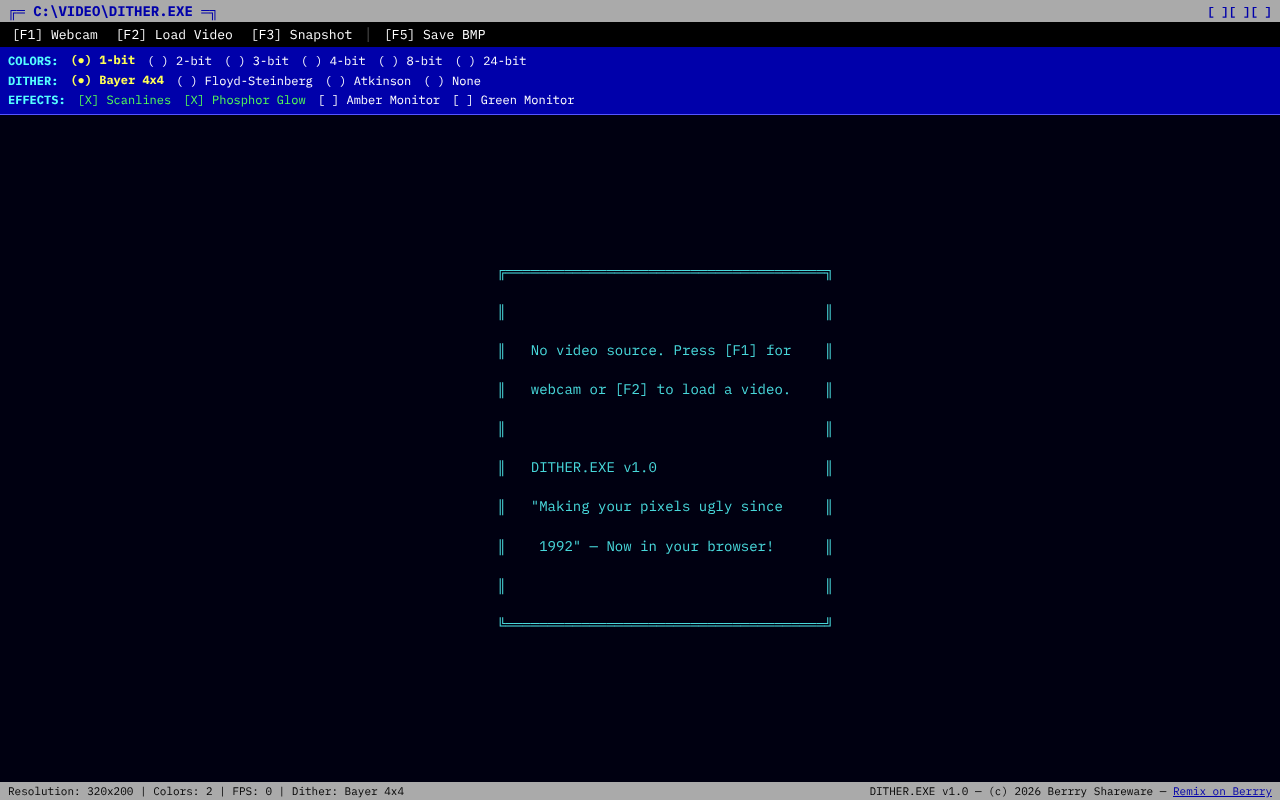 dosdither app