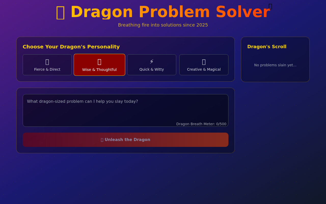 dragonproblems app