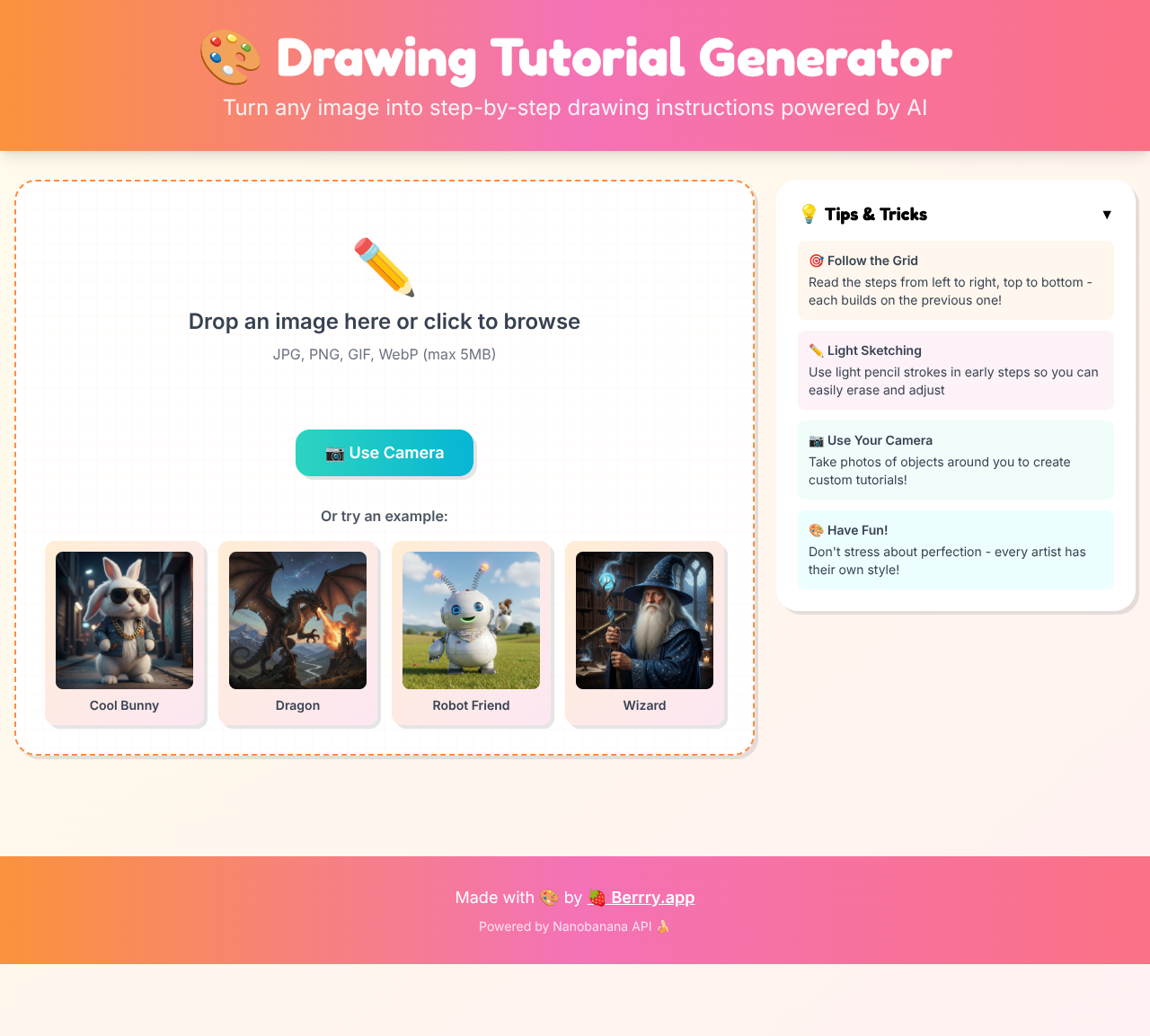 drawtutorial app
