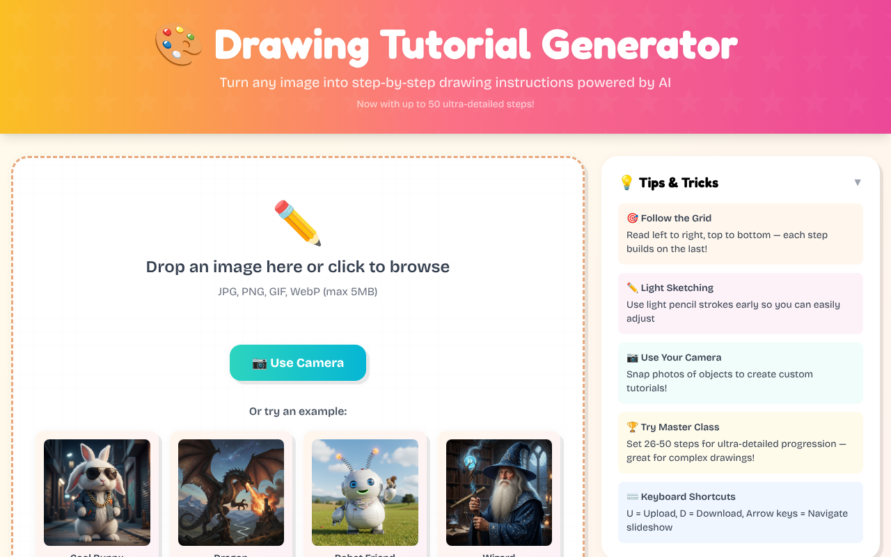 drawtutorial50 app