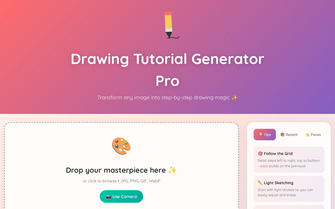 drawtutorialpro app