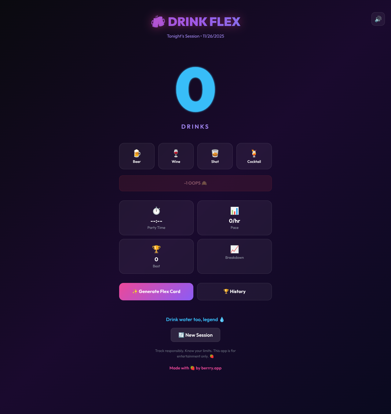 drinkflex app