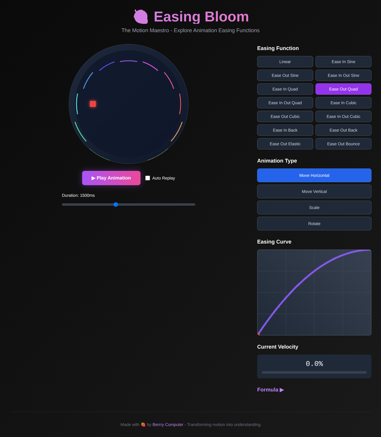 easingbloom app