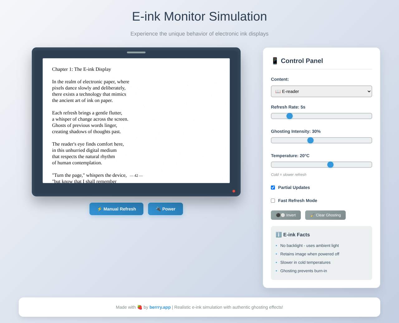 eink-monitor app