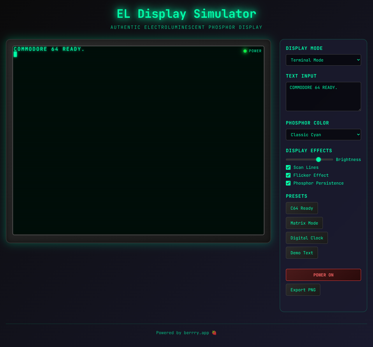 eldisplay app