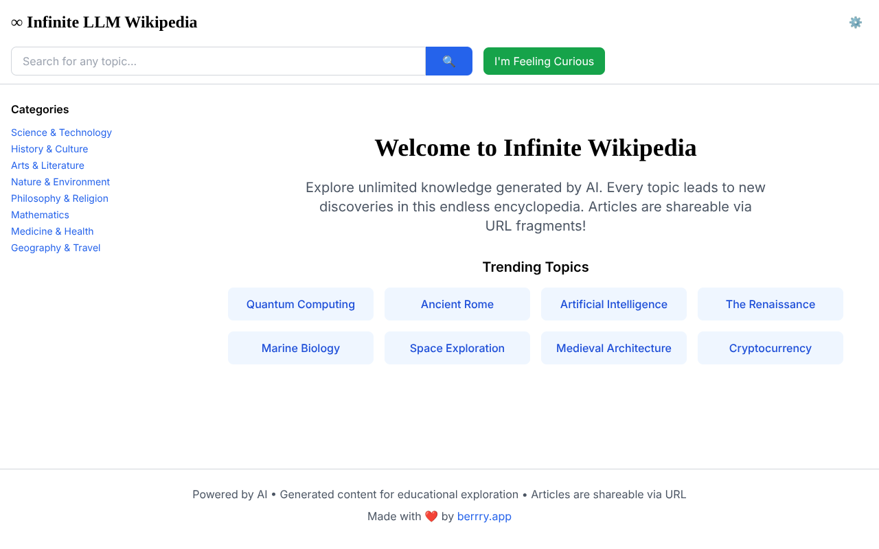 endlesswiki app