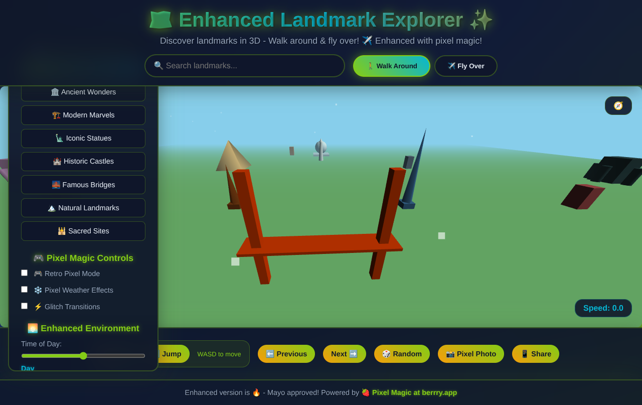enhanced-landmarks app