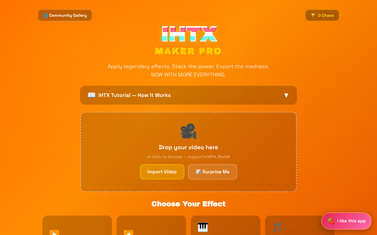 IHTX Maker PRO screenshot
