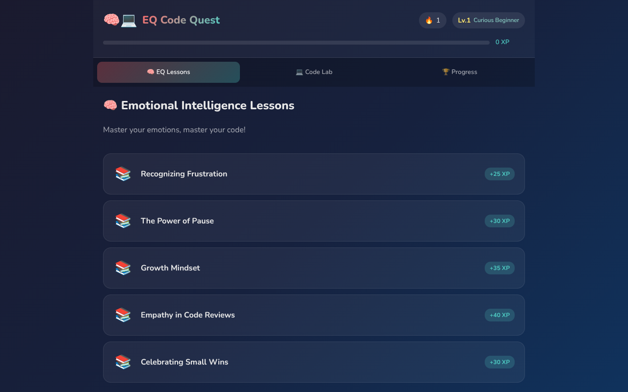 eqcodequest app