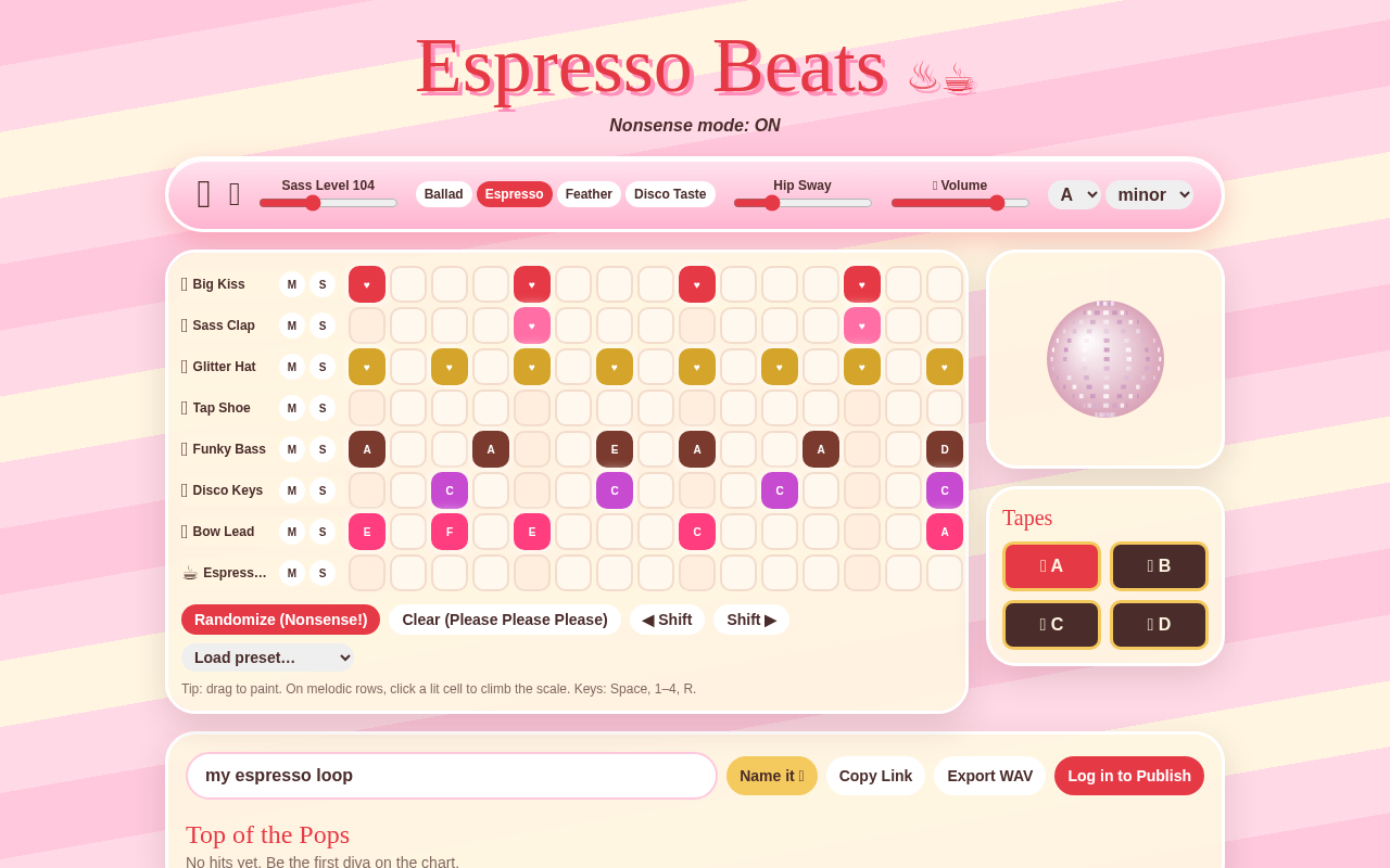 espresso-beats-short app