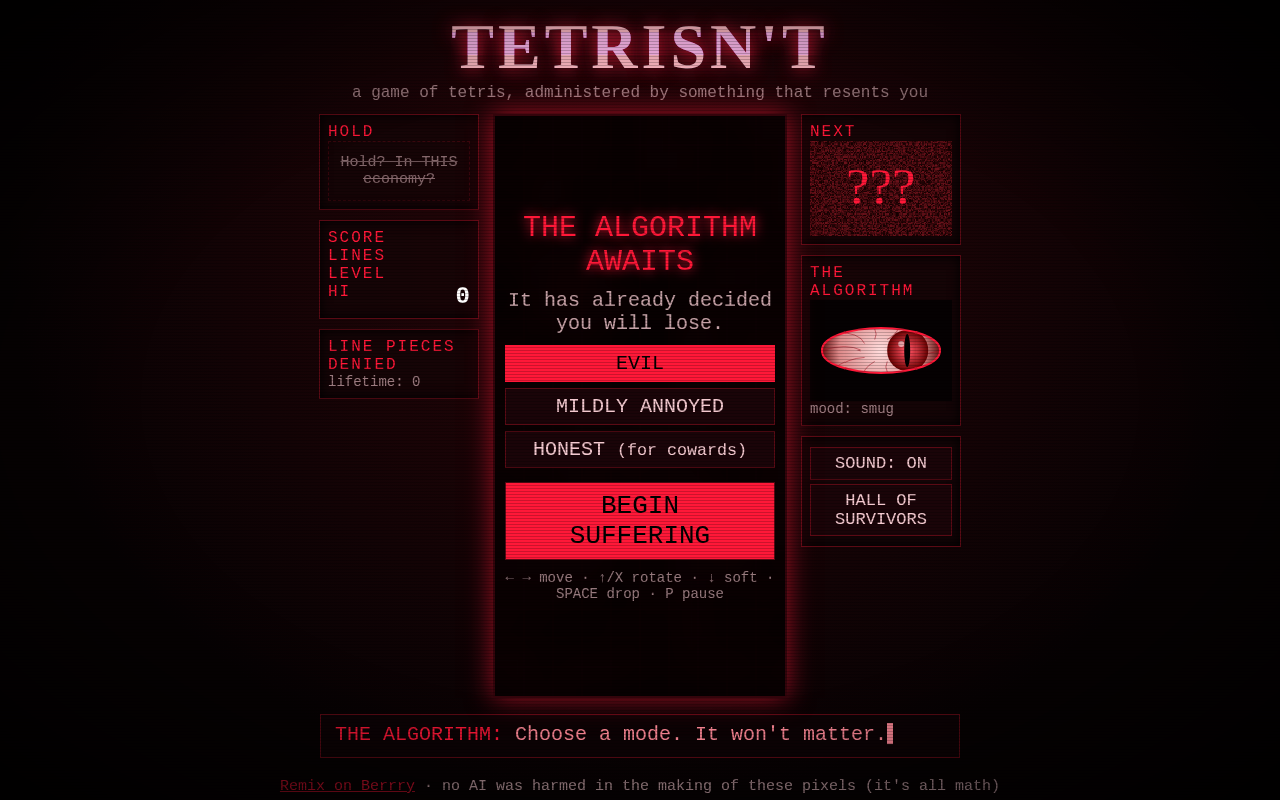 TETRISN'T screenshot