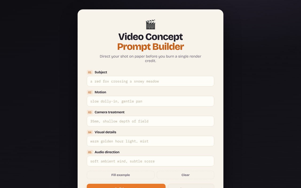 existing-file-building app