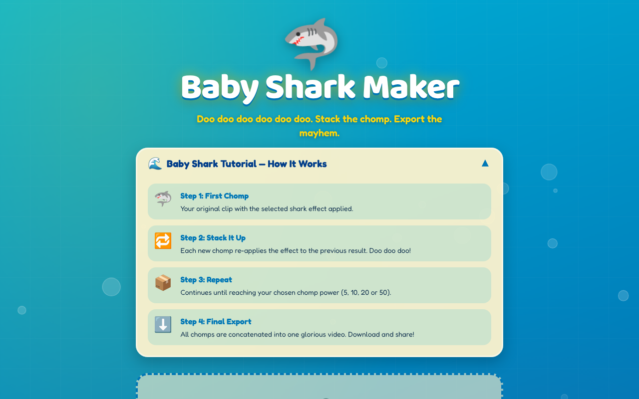 Baby Shark Maker screenshot